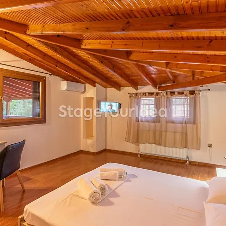 Luxury Appartment, Only 7 Minutes From Thessaloniki Airport And 15 Minutes From Center ,for 8-23 People Also For Gatherings And Parties * Neon Rysion