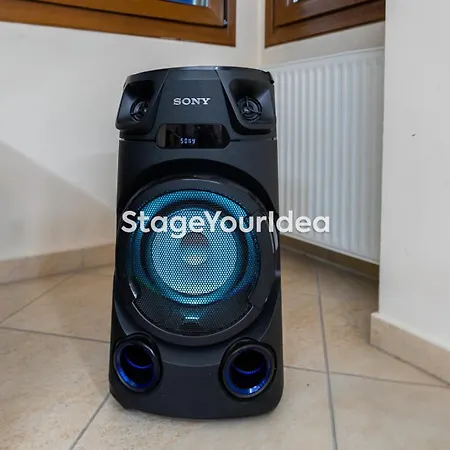 Luxury Appartment, Only 7 Minutes From Thessaloniki Airport And 15 Minutes From Center ,for 8-23 People Also For Gatherings And Parties